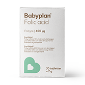 Babyplan folsyra