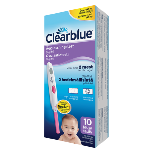 Clearblue digitalt ägglossningstest, 10 stickor