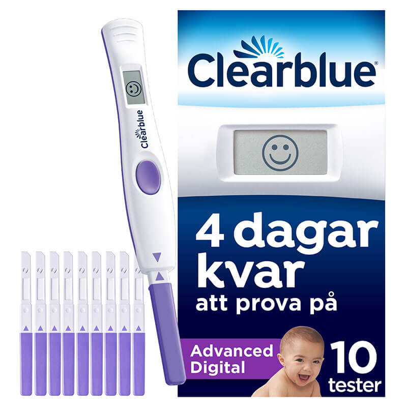 Clearblue Advanced Digitalt Ägglossningstest 10-pack