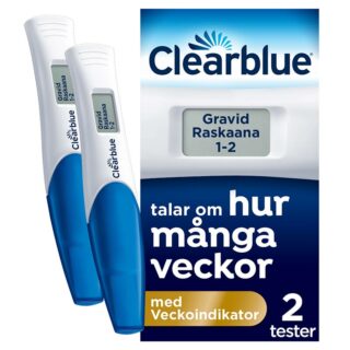 Clearblue digital graviditetstest med veckoindikator