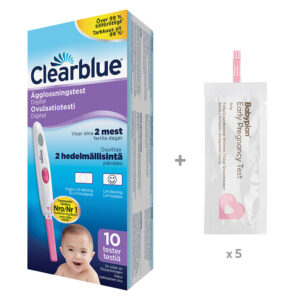 Mixpack Clearblue Ägglossningstest + Testa Tidigt