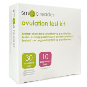 SmileReader testset med äglossningstest och graviditetstest