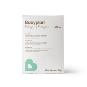 Babyplan folsyra 90 tabletter