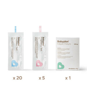 Babyplan sett sticka 3 mdr